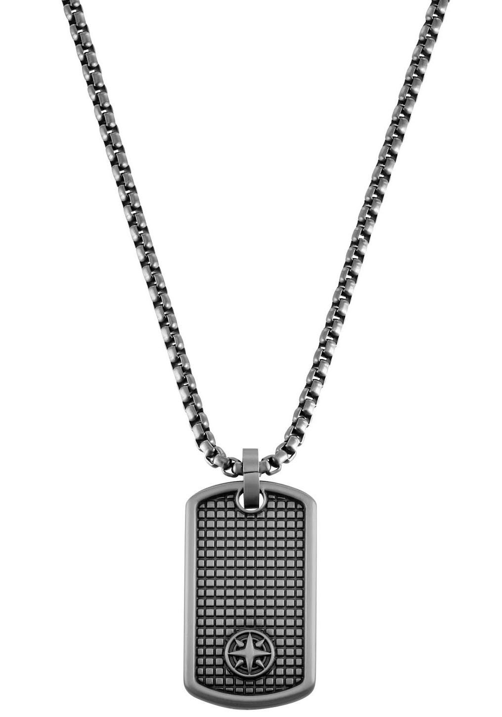 s.Oliver Kette mit Anhänger Dog Tag / P...