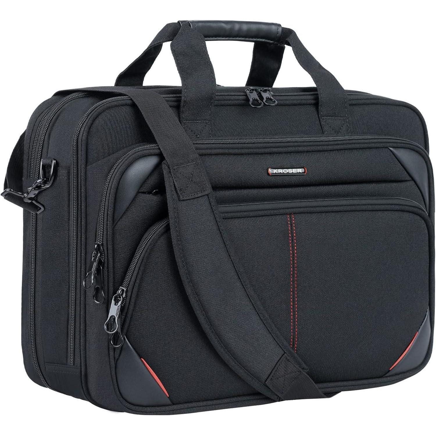 Laptoptasche Laptoptasche 17,3 Zoll Premium erweiterbar wasserabweisend