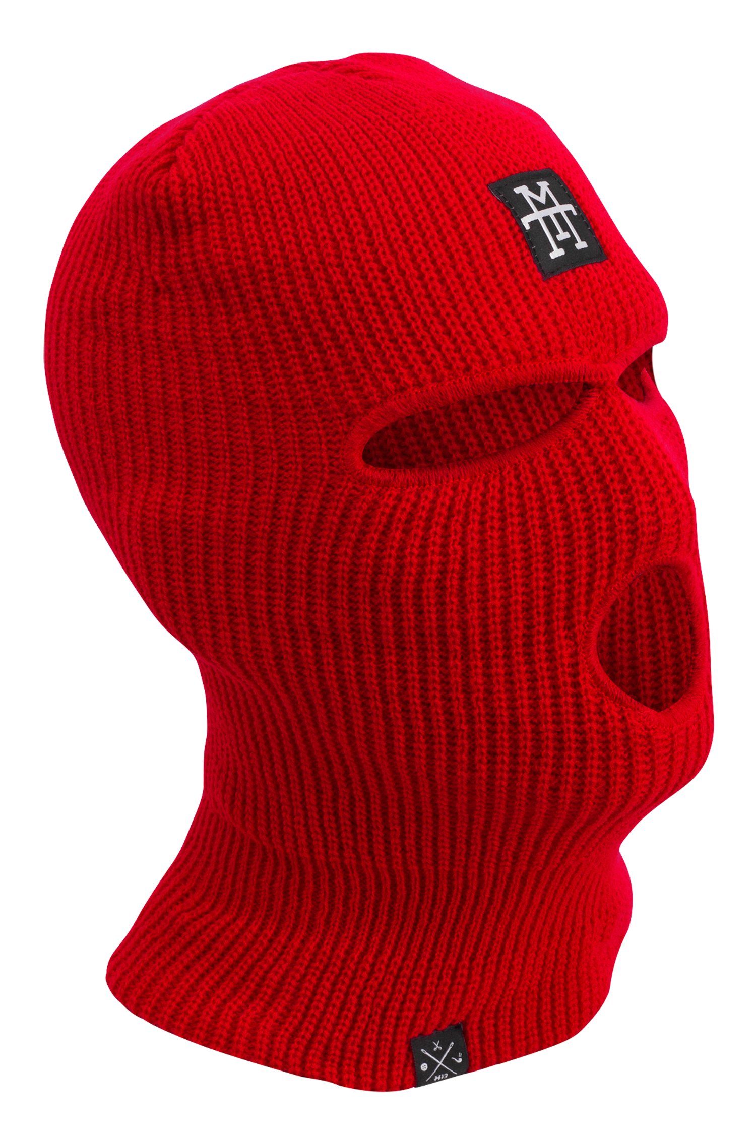 Manufaktur13 Sturmhaube Balaclava - Sturmhaube, 3-Loch Skimaske in versch. Farben gestrickt