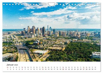 CALVENDO Wandkalender Texas - Howdy aus dem Lone Star State! (Wandkalender 2024 DIN A4 quer)