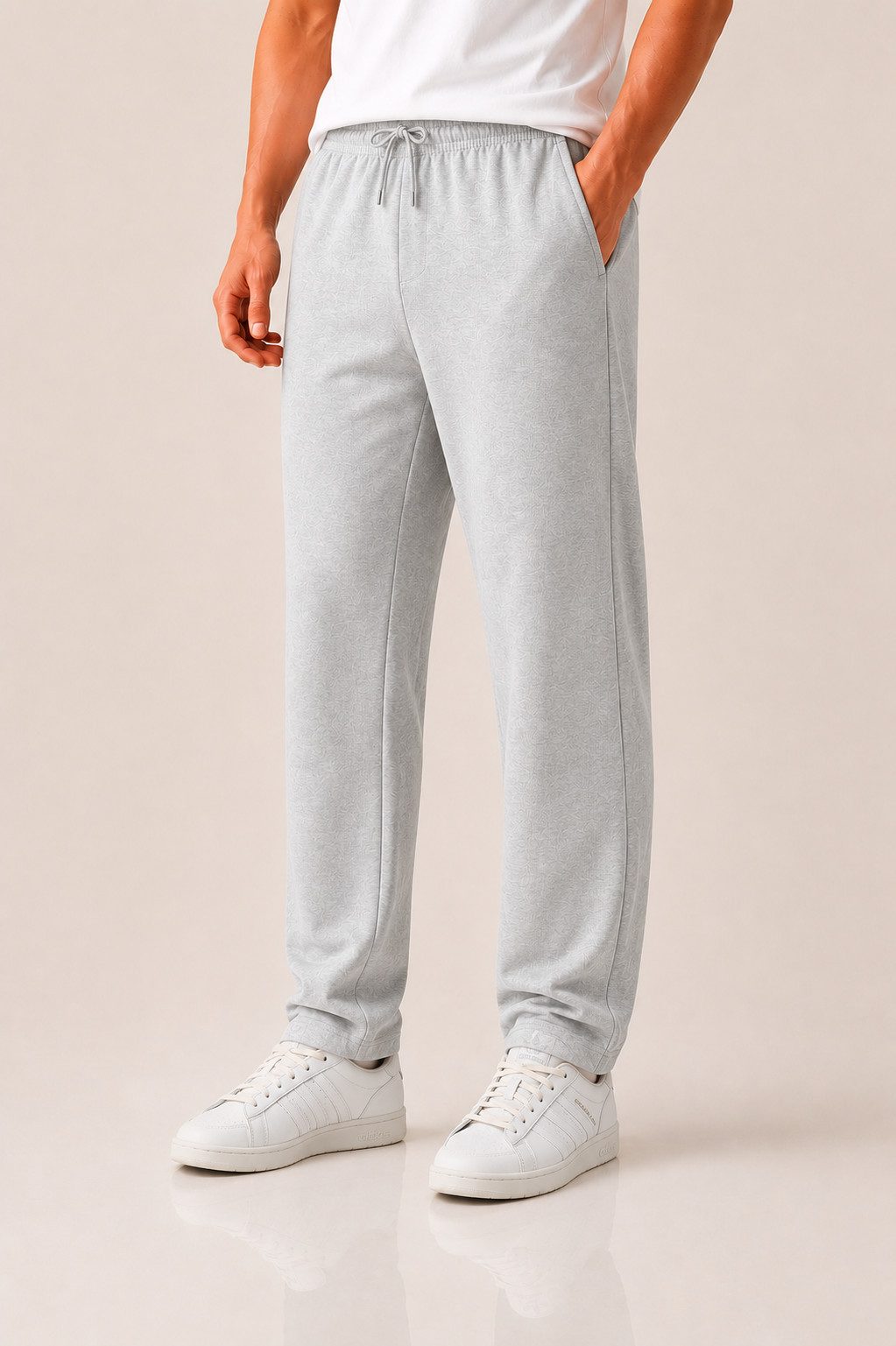 Jogginghose Herren, Sporthose Trainingshose, Baumwolle Laufhose