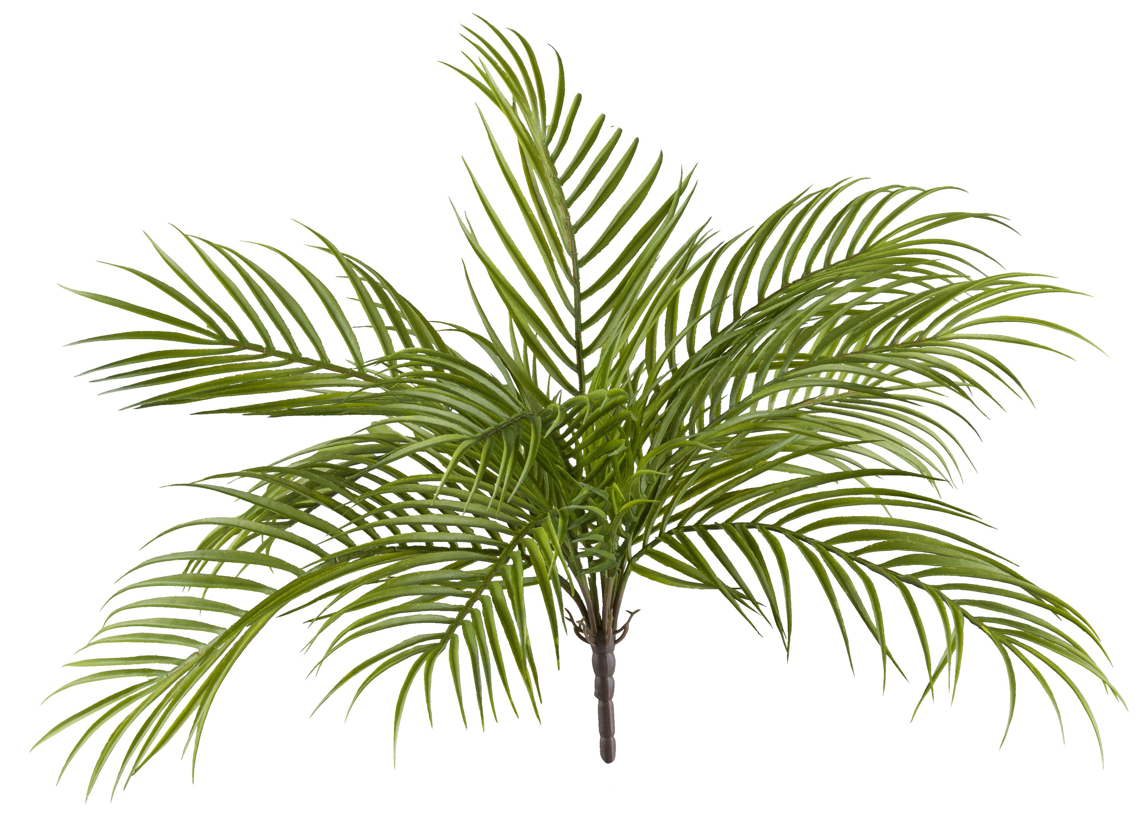 Kunstpalme Palmblattbusch, Creativ green, Höhe 48 cm, mit naturgetreuen Palmwedeln