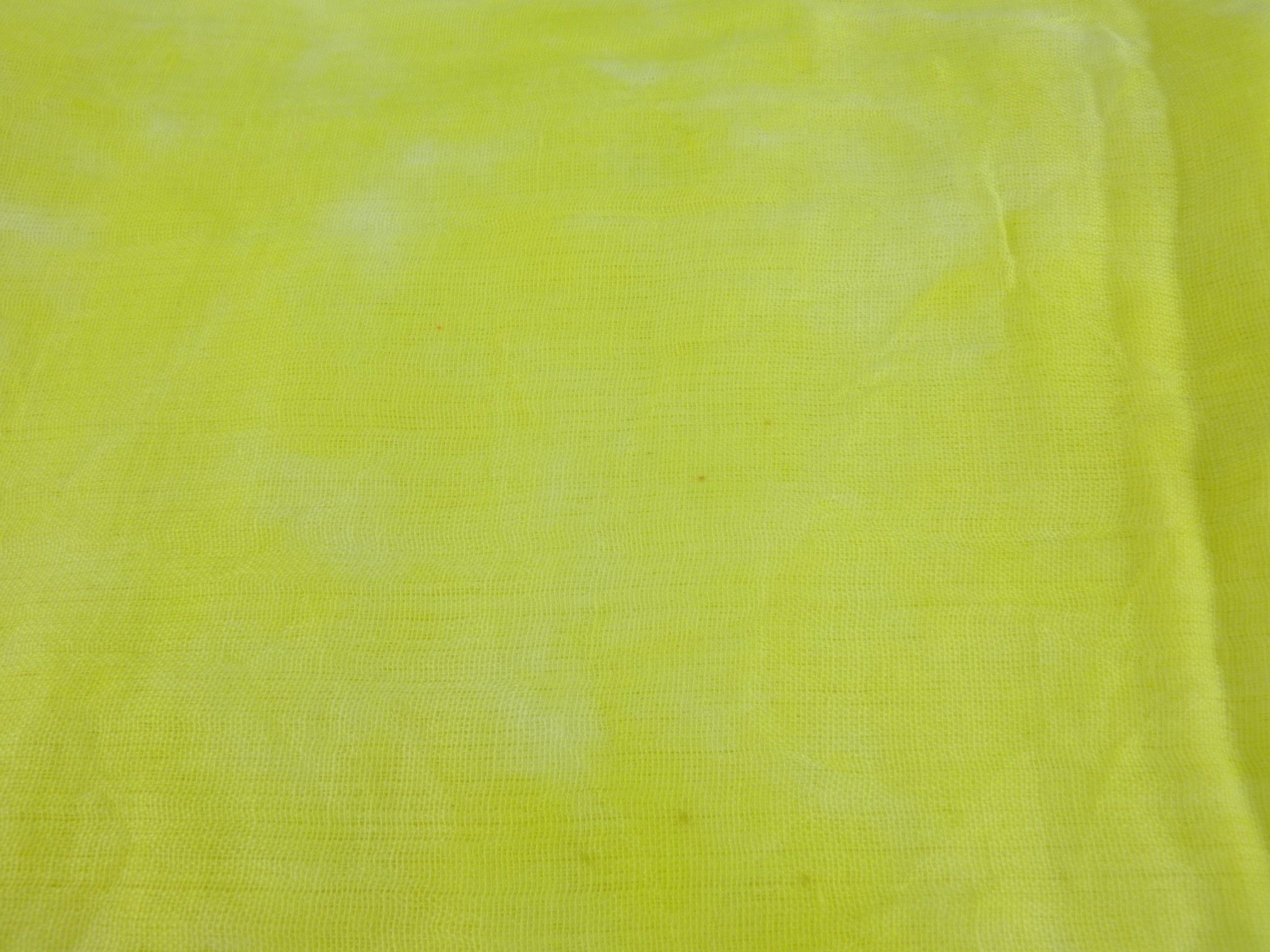 Schal leichter Damen gelb Farben, uni Loop & Taschen4life Batik Schlauchschal, modern vintage Loop B1806A,