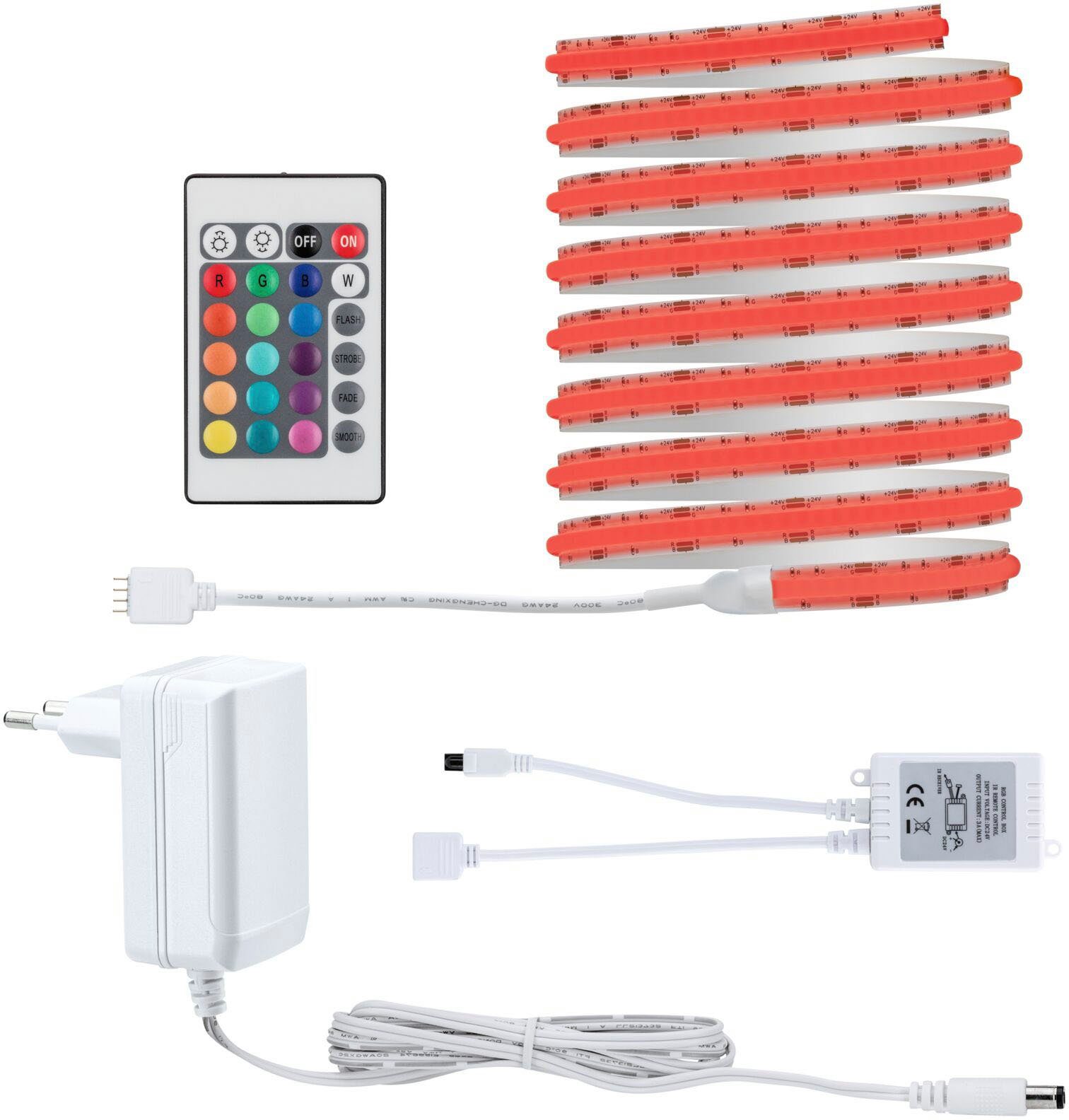 Paulmann LED-Streifen SimpLED Full-Line COB Basisset RGB 990lm, 22W 1-flammig 3m