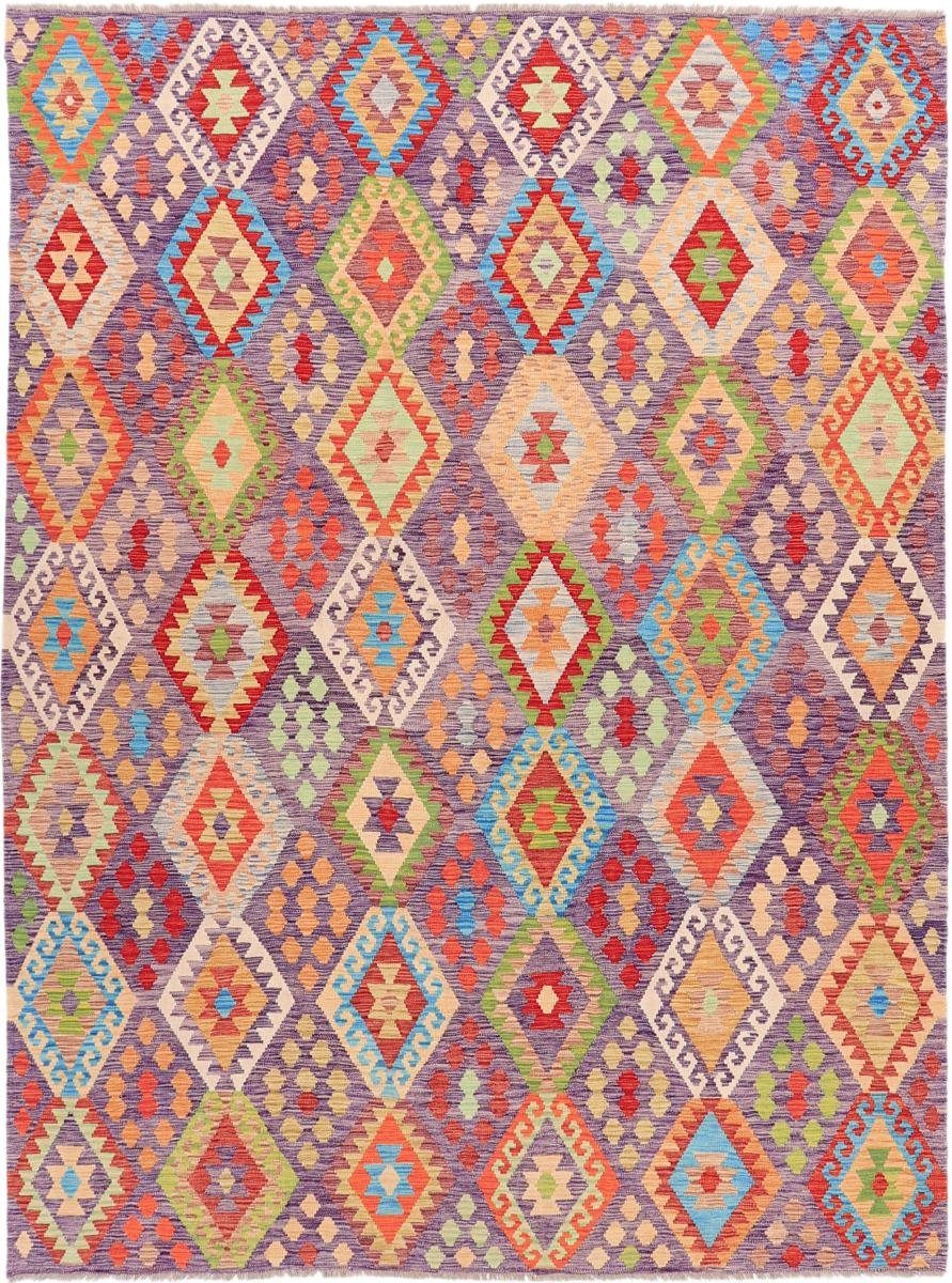 Orientteppich Kelim Afghan Heritage 265x351 Handgewebter Moderner Orientteppich, Nain Trading, rechteckig, Höhe: 3 mm