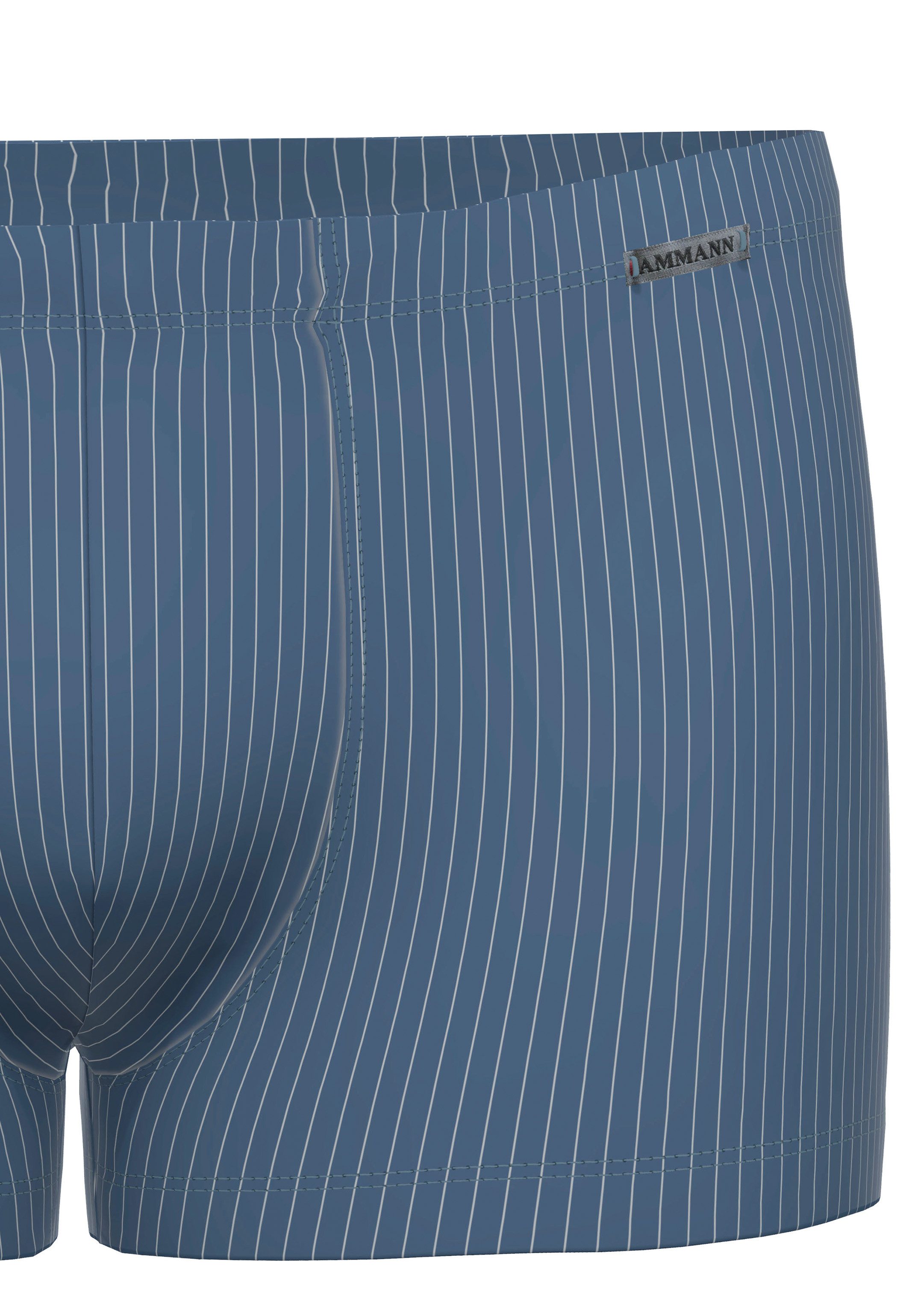 Ammann Retro Boxer 3er Pack Smart & Stripes (Spar-Set, 3-St) Retro Short / Pant - Baumwolle - ohne Eingriff - Atmungsaktiv