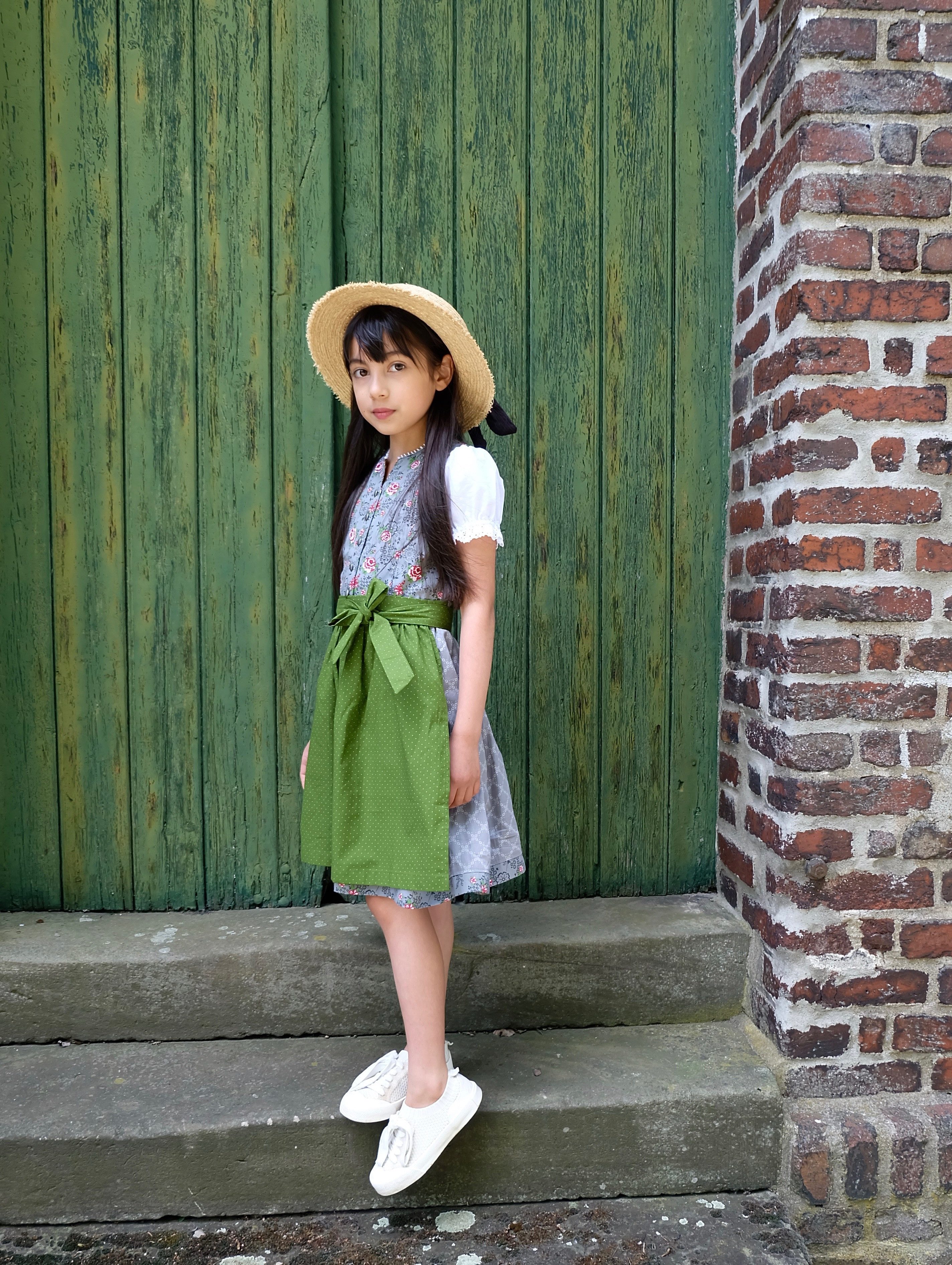 Ramona Lippert Dirndl Kinderdirndl Priscilla Größe 86-164 - Mädchen Dirndl mit Bluse