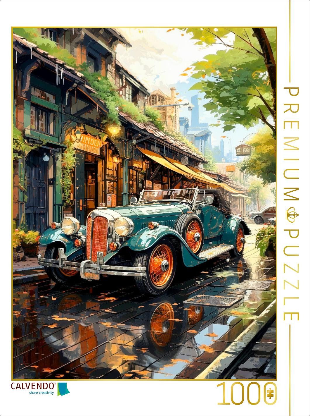 Puzzle CALVENDO Puzzle Oldtimer, 1000 Teile Lege-Größe 64x48cm Foto-Puzzle f