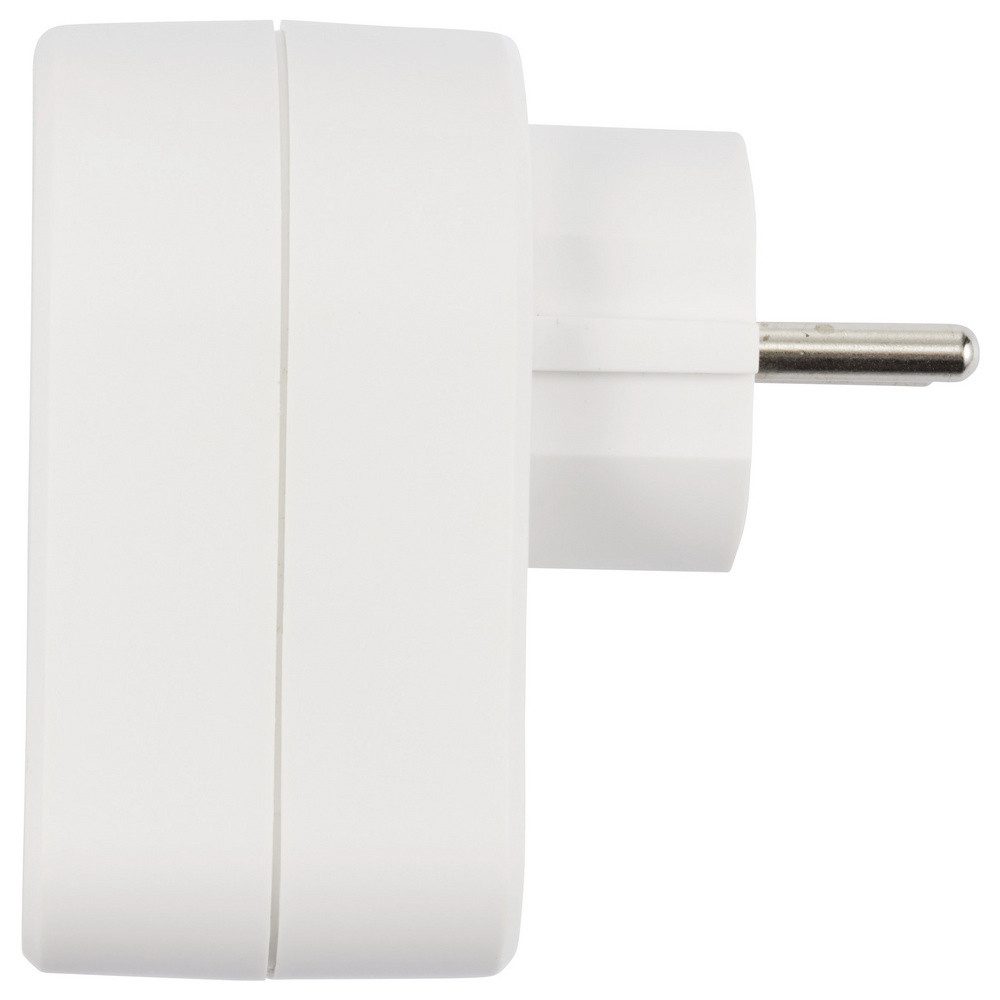 Sygonix Sygonix SY-6713236 Zwischensteckdose mit USB Weiß Mehrfachsteckdose – Bild 5 von 5