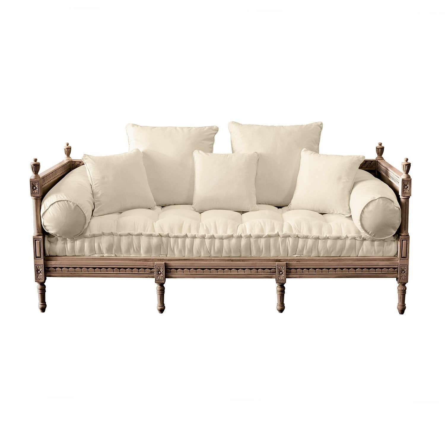 Mirabeau Sofa Sofa Douville antikbraun/creme günstig online kaufen
