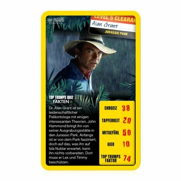 Winning Moves Spiel, Top Trumps Jurassic Park