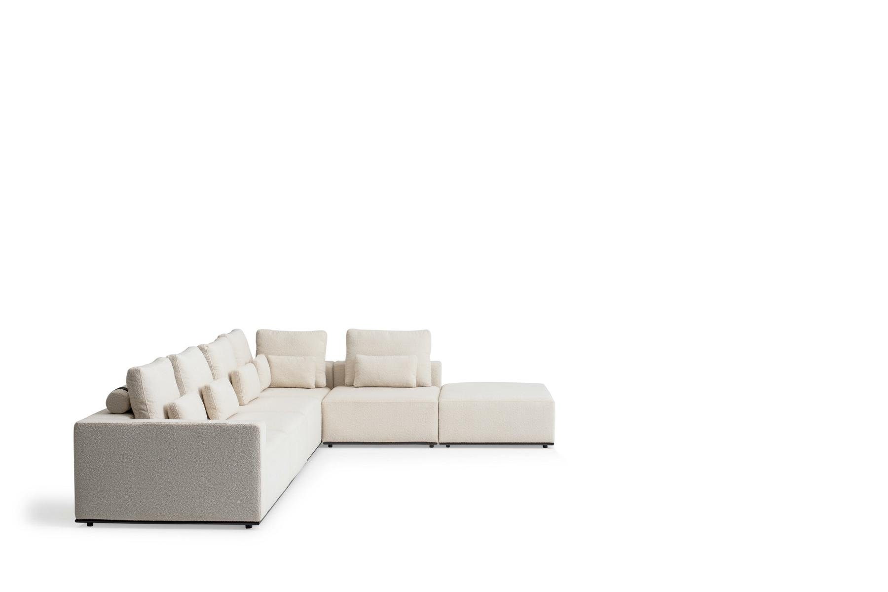 Sofa, JVmoebel Polstersofas Moderne Europe Stilvolles Made in Wohnlandschaft Ecksofa Ecksofa
