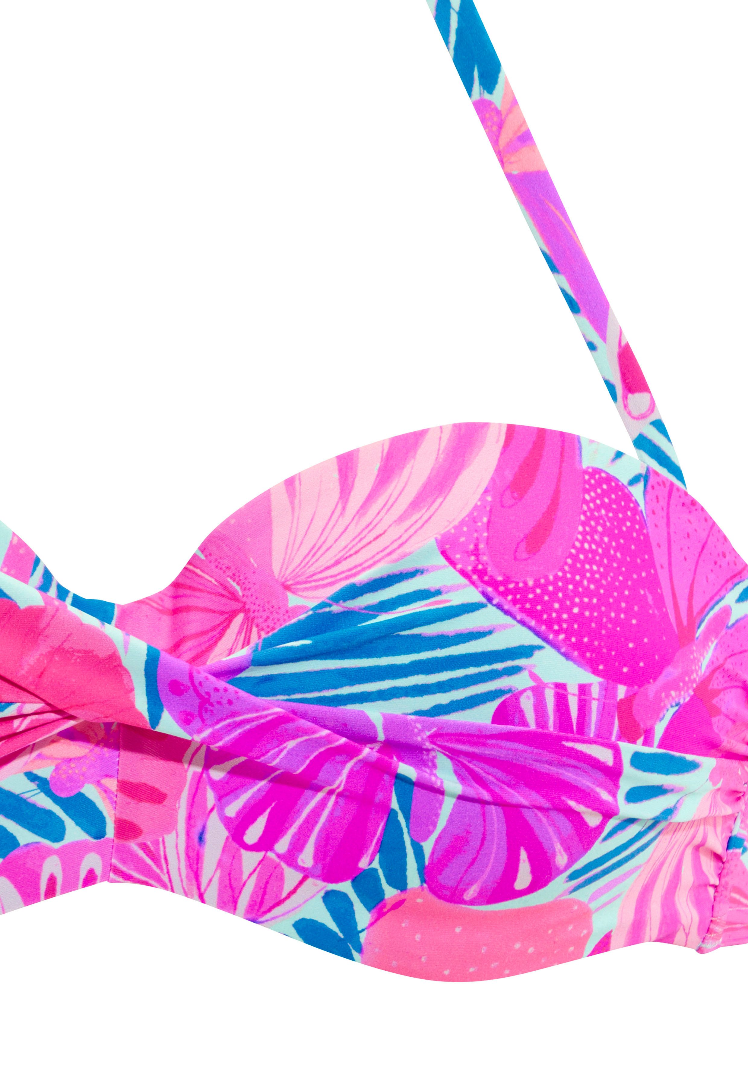 Sunseeker Bügel-Bandeau-Bikini-Top, mit Schmetterling-Design – Bild 4 von 5