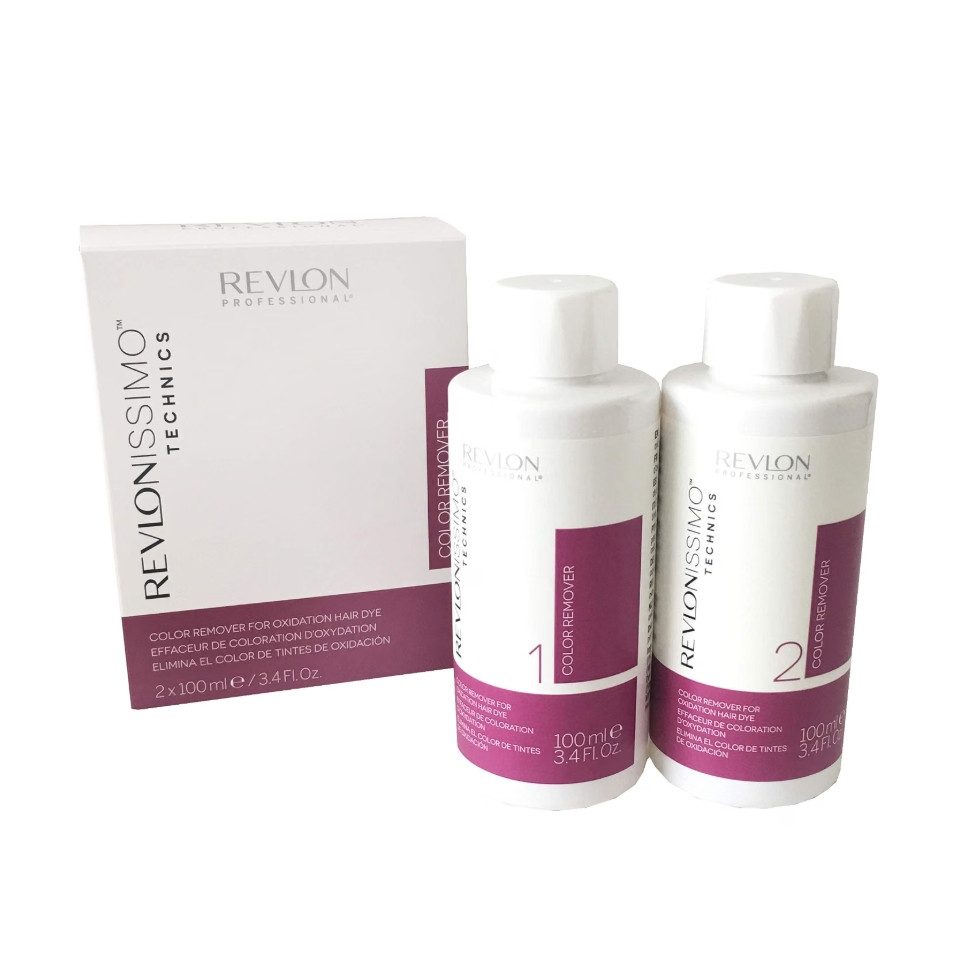 REVLON PROFESSIONAL Haarfarben-Entferner Color Remover 2 × 100 ml, Haarfarbe entfernen & Farbkorrektur