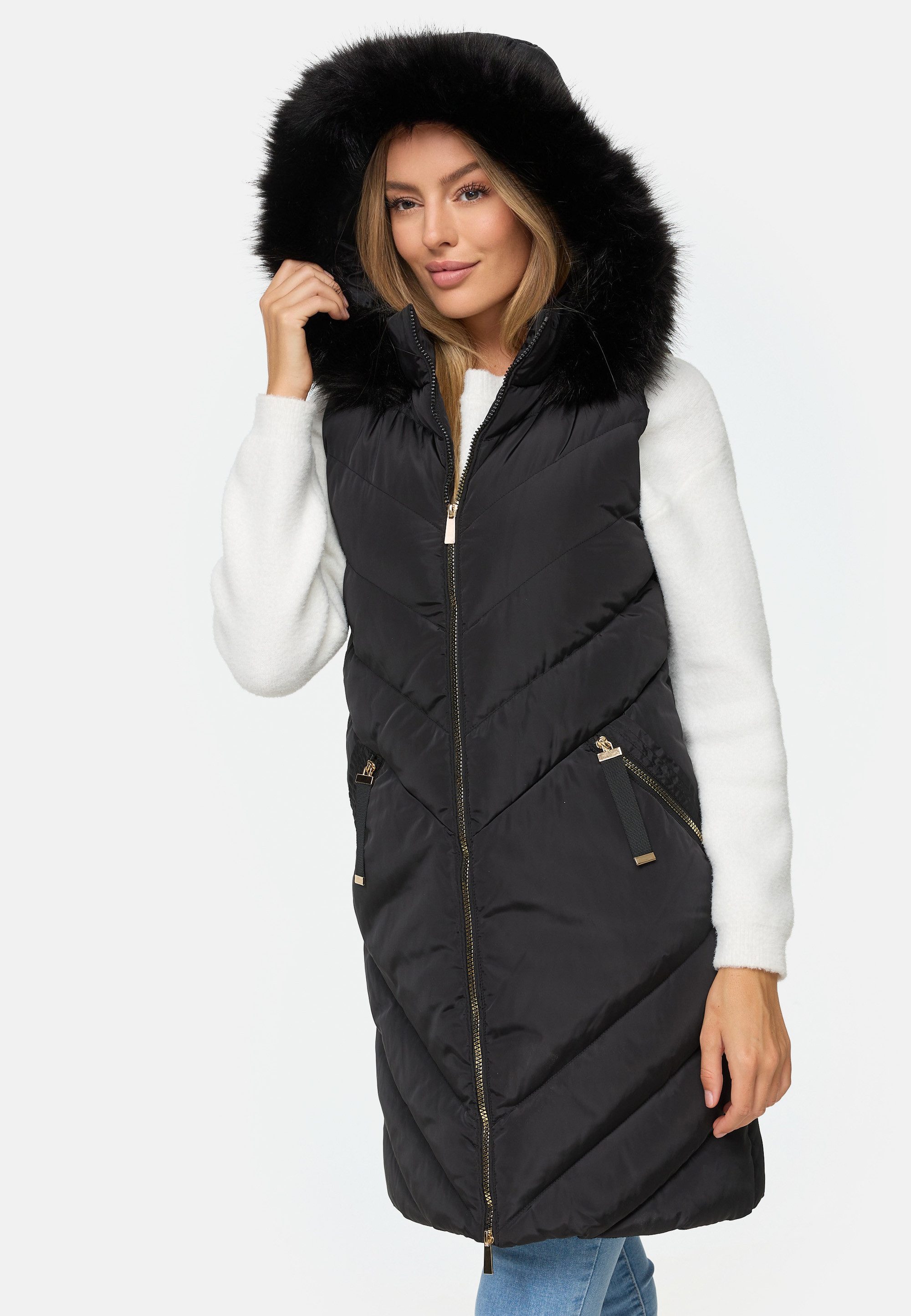 Threadbare Softshellweste mit gemütlicher Kapuze günstig online kaufen