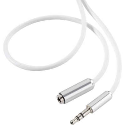 SpeaKa Professional »3.5 mm Klinke Verlängerung SuperSoft 5 m« Audio- & Video-Kabel, (5.00 cm), Audio Verlängerungskabel