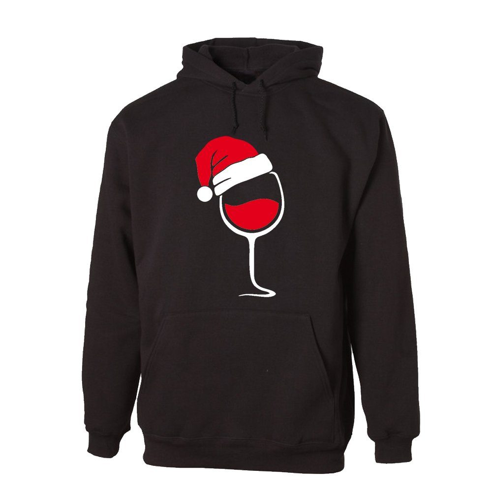 Hoodie Weihnachtsweinglas