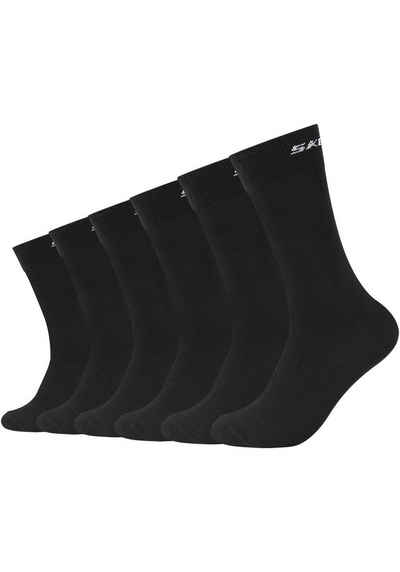 Skechers Шкарпетки (Packung, 6-Paar) Robust und langlebig: verstärkter Fersen- und Zehenbereich