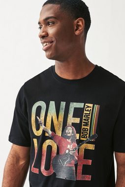 Next T-Shirt Lizenziertes T-Shirt, Bob Marley (1-tlg)