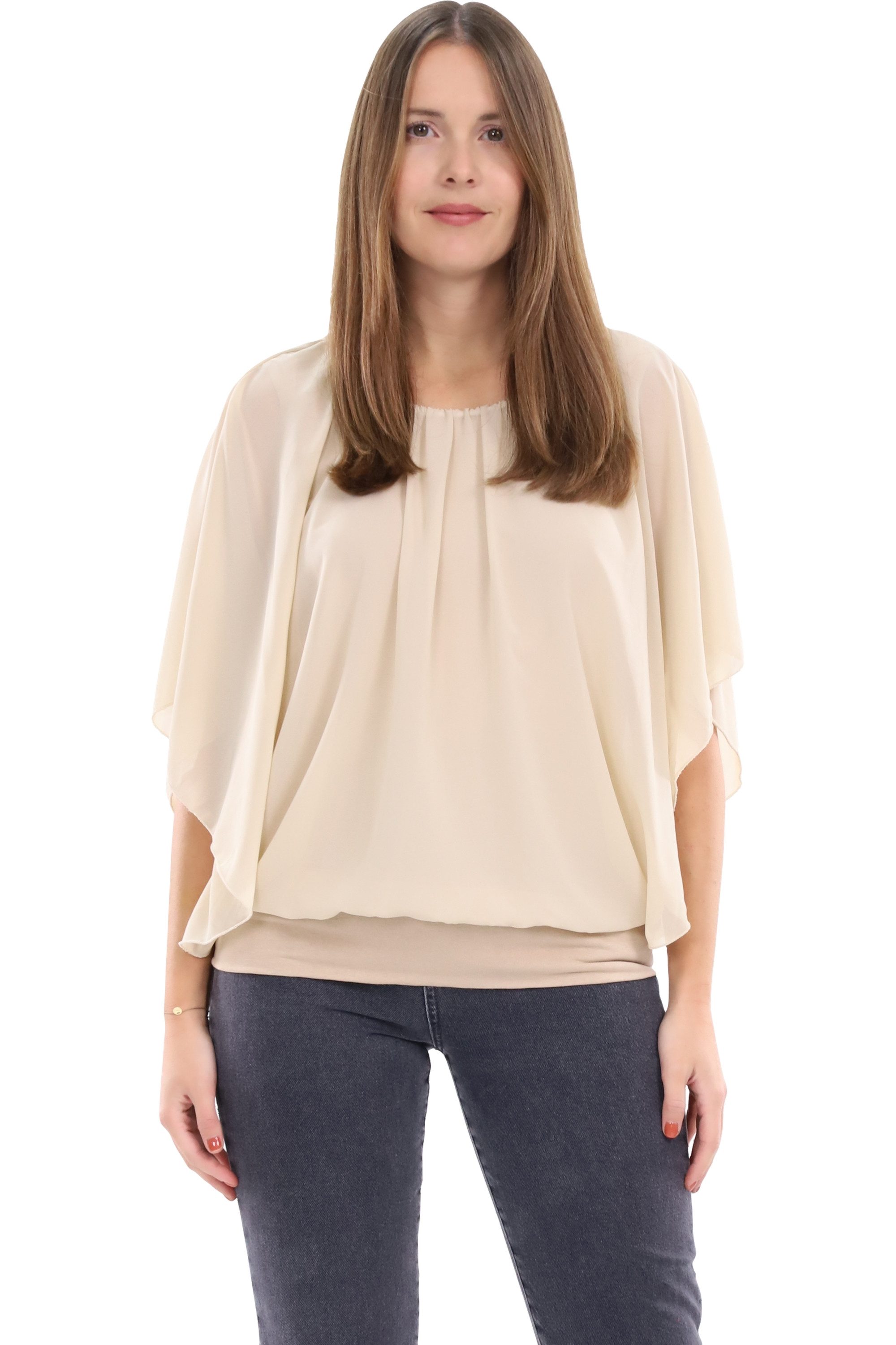 malito more than fashion Chiffonbluse 6296 günstig online kaufen