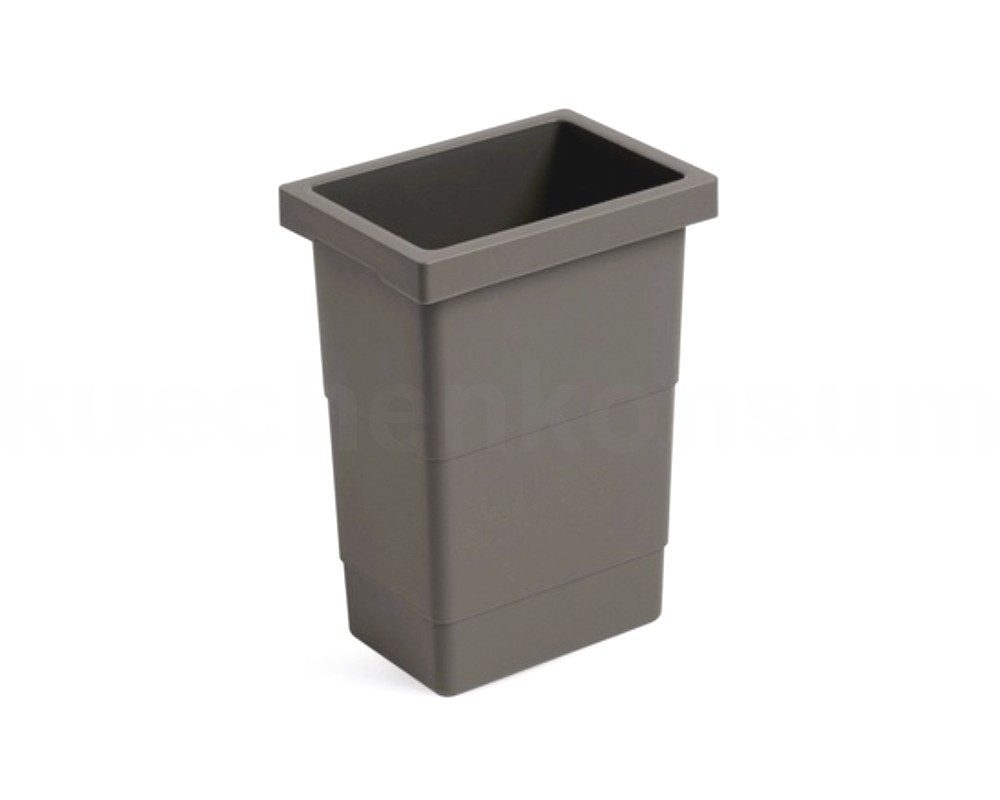 Hailo Biomülleimer 2,5 Liter Inneneimer 1129889 dunkelgrau 155 x 110 x 220 mm