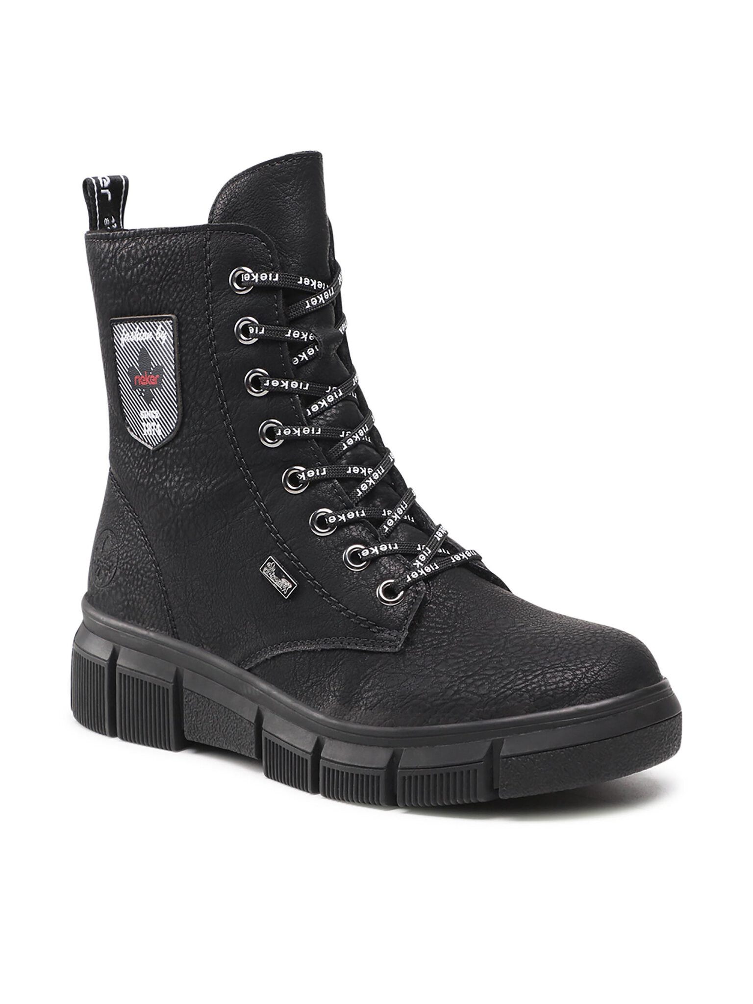 Stiefeletten X3410-00 Schwarz Stiefelette