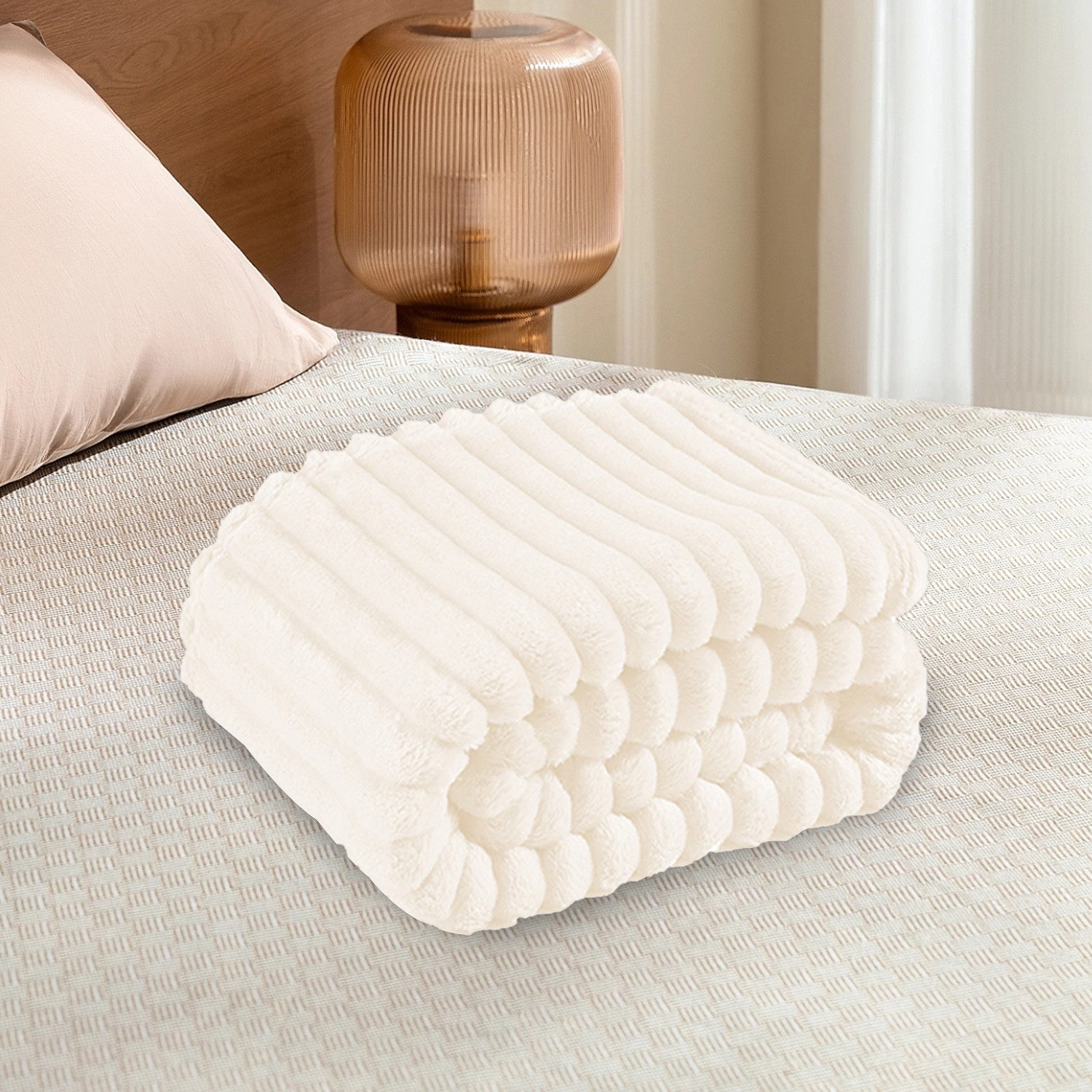 Wohndecke Mikrofaser Sofadecke Überwurfdecke, REDOM, 150x200cm Sofaüberwurf günstig online kaufen