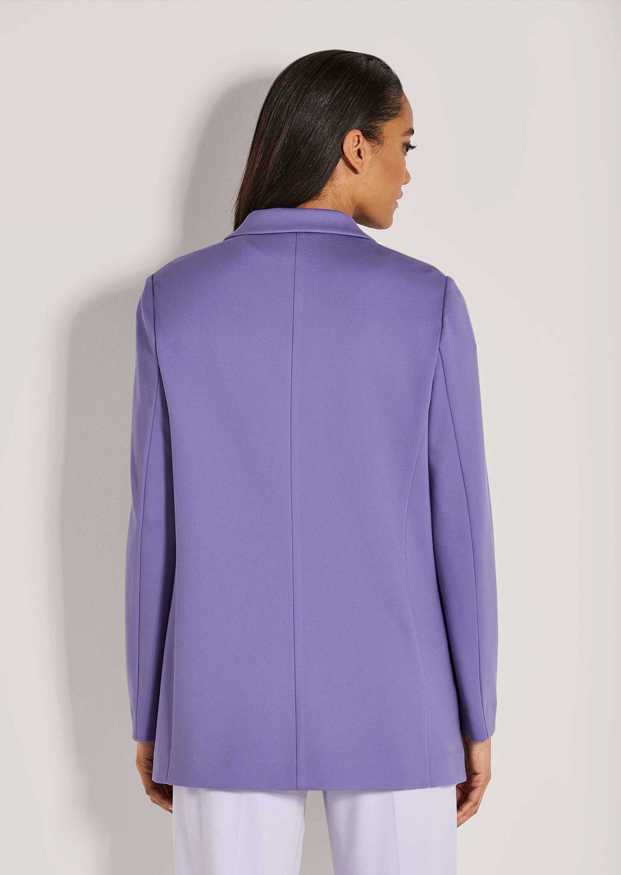 MADELEINE Kurzblazer Eleganter Longblazer mit Stretch-Komfort Businessblazer mit Reverskragen und langen Ärmeln