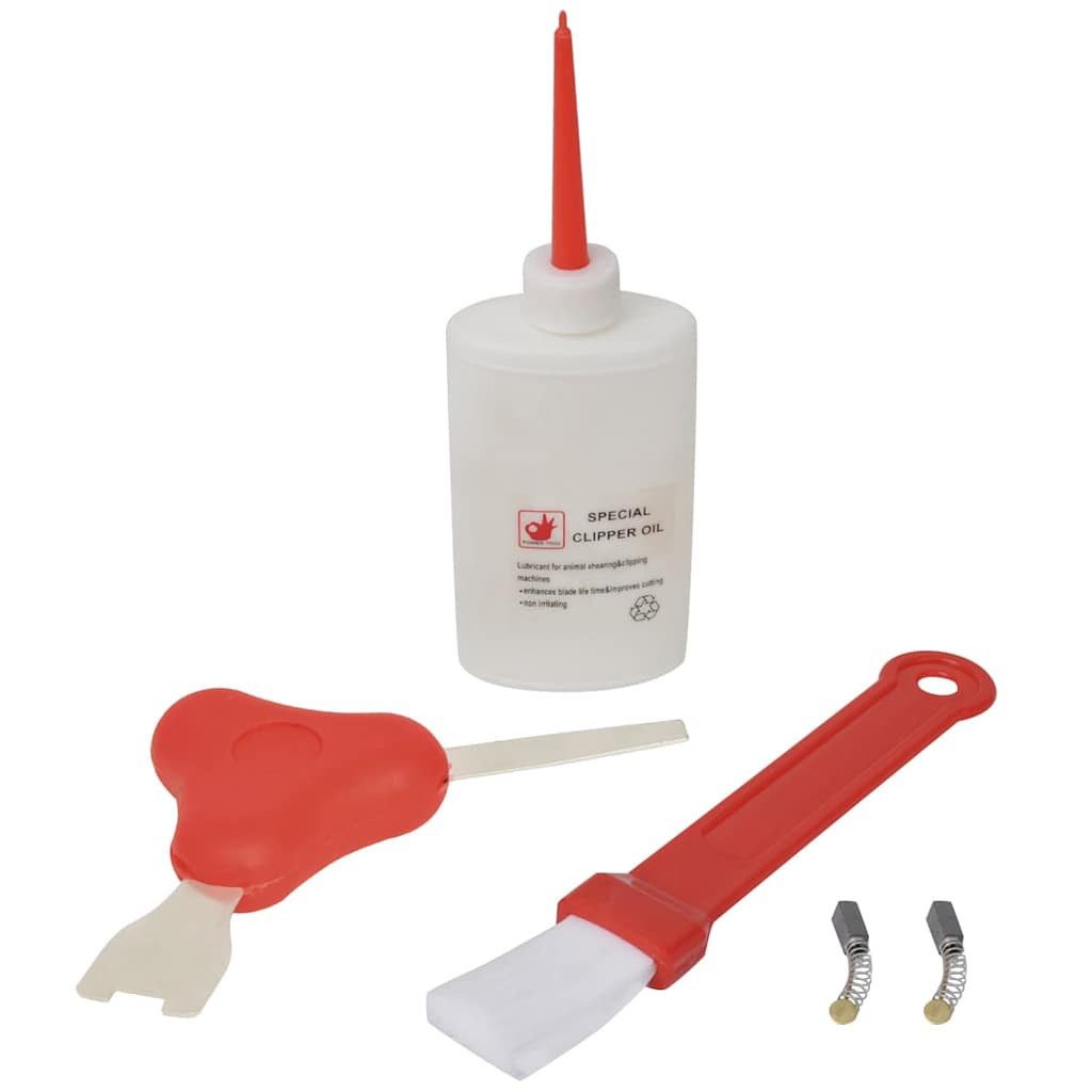 vidaXL Tierhaarentferner 7-tlg. Schafschermaschine-Set 550 W, (7-tlg), Schafschermaschine Set 7-tlg. 550W Schaf Schermaschine Schafschere – Bild 5 von 5