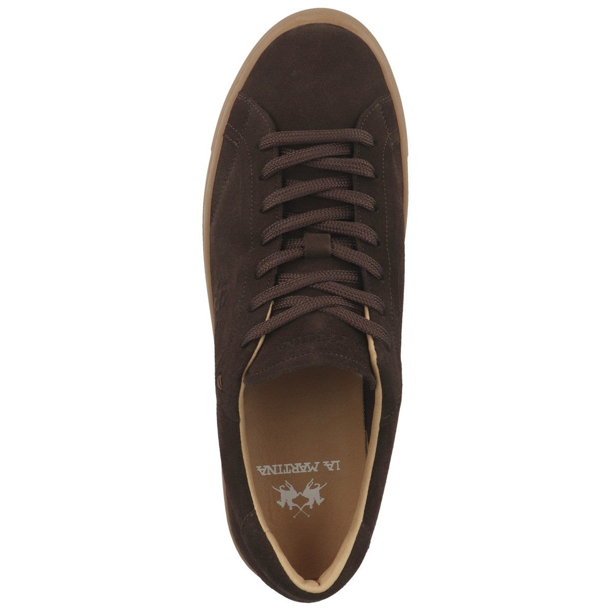 La Martina LFM262 Herren Sneaker Turnschuhe, Sportschuhe, Freizeitschuhe, Halbschuhe, Schnürschuhe