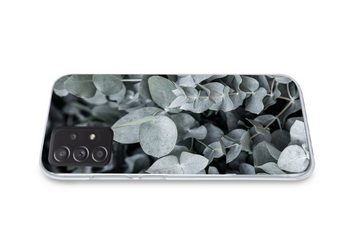 MuchoWow Handyhülle Natur - Pflanzen - Eukalyptus - Blätter, Phone Case, Handyhülle Samsung Galaxy A53, Silikon, Schutzhülle