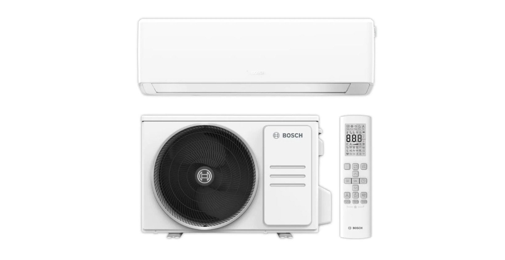 BOSCH Split-Klimagerät CL7000i 53 E, 5,0 kW Komplett-Set (7733703122)