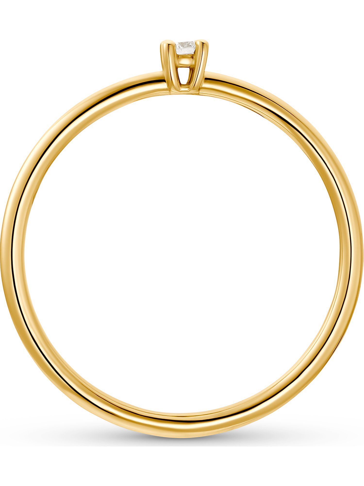 CHRIST Diamantring CHRIST Damen-Damenring 1 Diamant günstig online kaufen