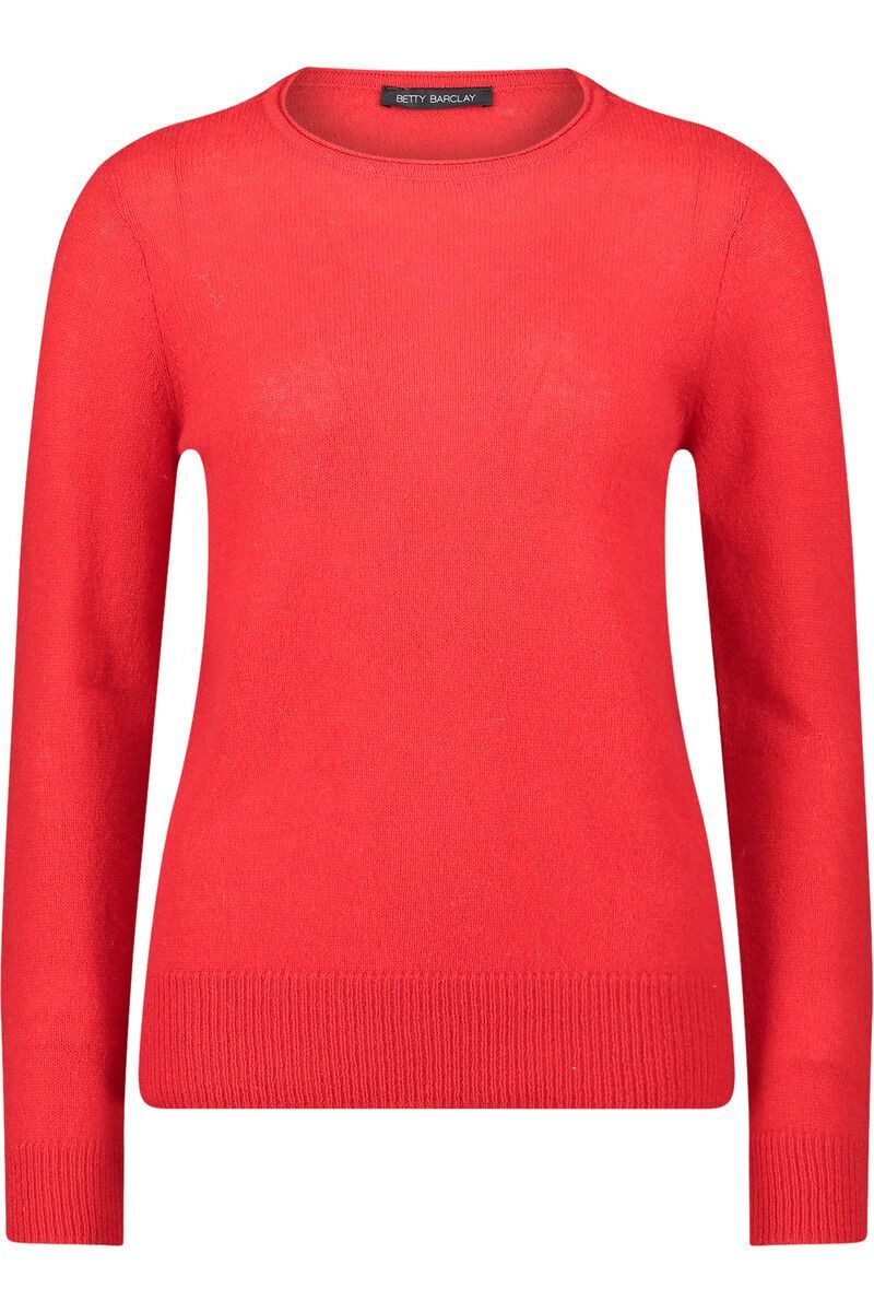 Strickpullover Damen mit Rundhalsausschnitt