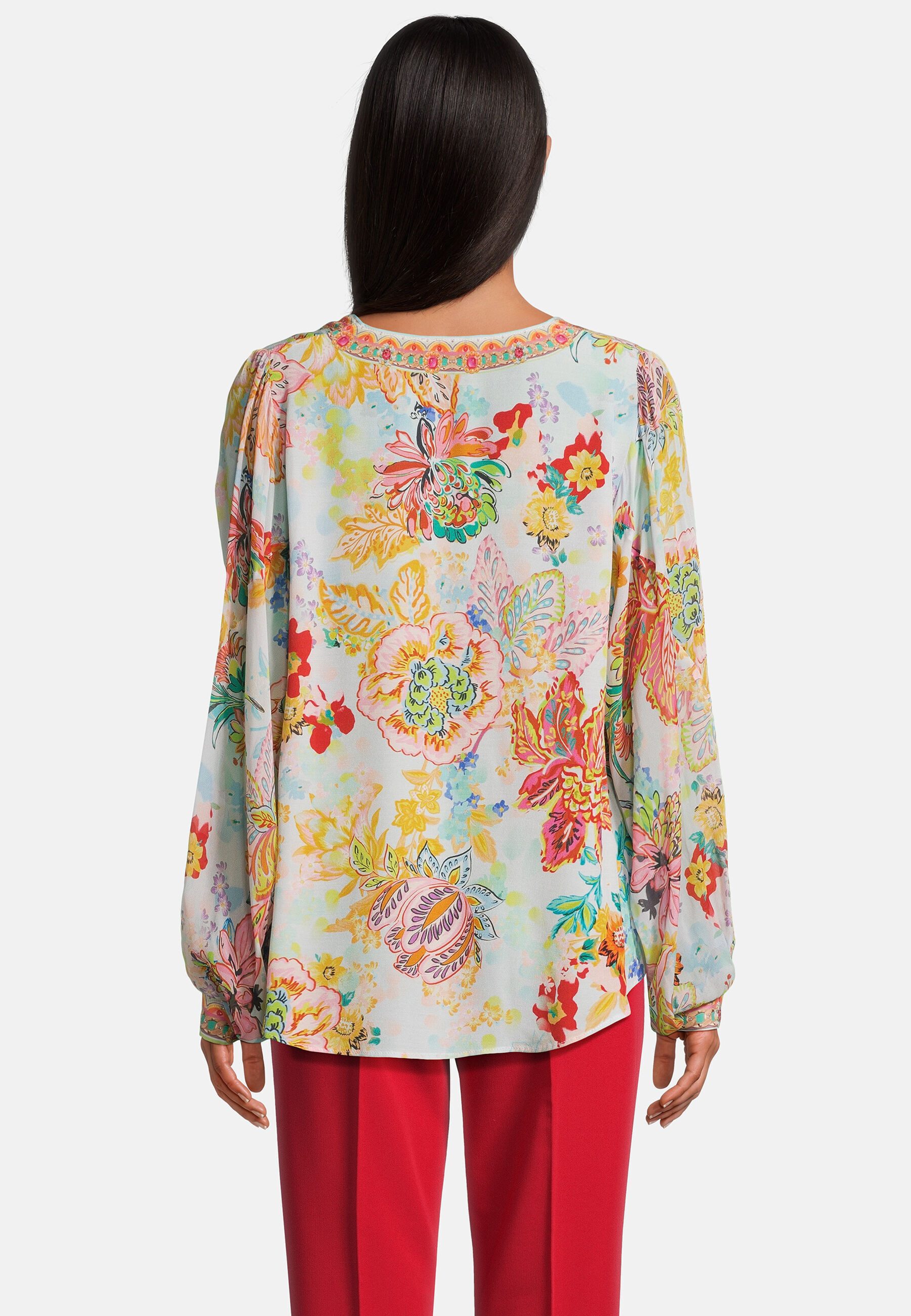 Princess goes Hollywood Langarmbluse mit Schmucksteinen