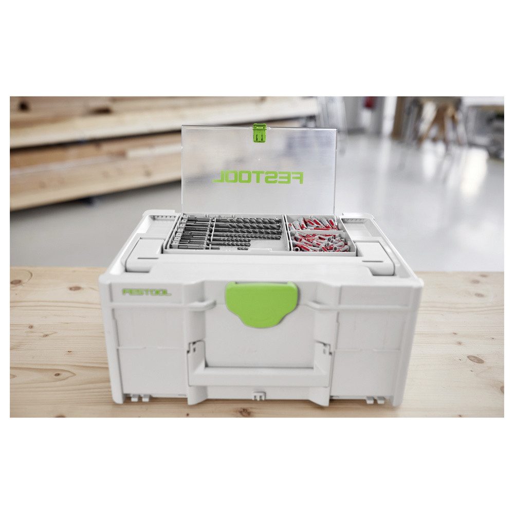 FESTOOL Bohrer- und Bitset Festool 577398 BKS SYS3 D5-12 SDS Bohrer-Set 5 mm, 6 mm, 8 mm, 10 mm