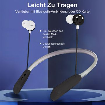 Vbrisi Bluetooth Kopfhörer Sport in Ear, Mit magnetischen Ohrstöpseln Sport-Kopfhörer
