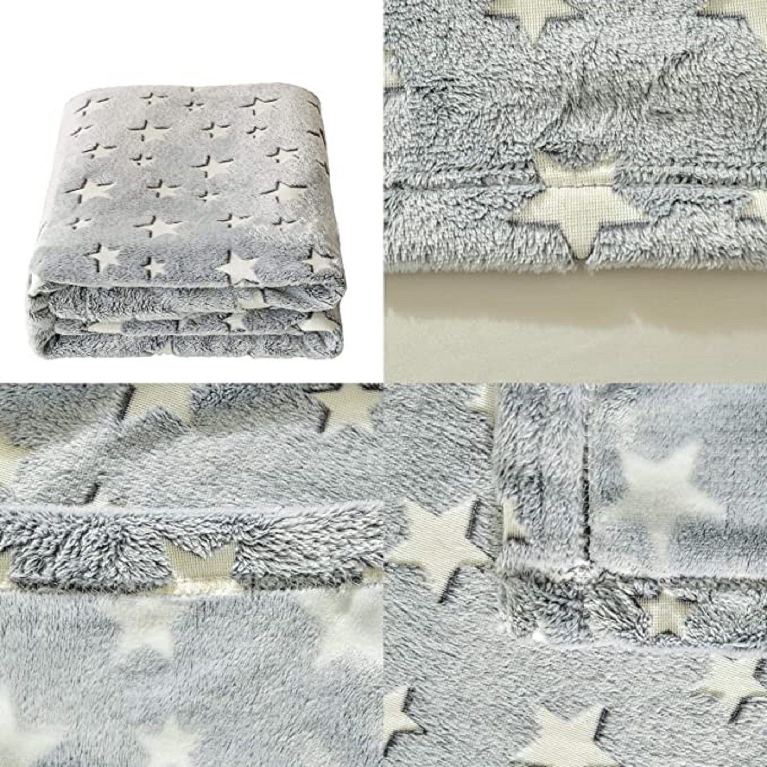 Kinderdecke Leuchtdecke / Kuscheldecke / 150x200cm, günstig online kaufen