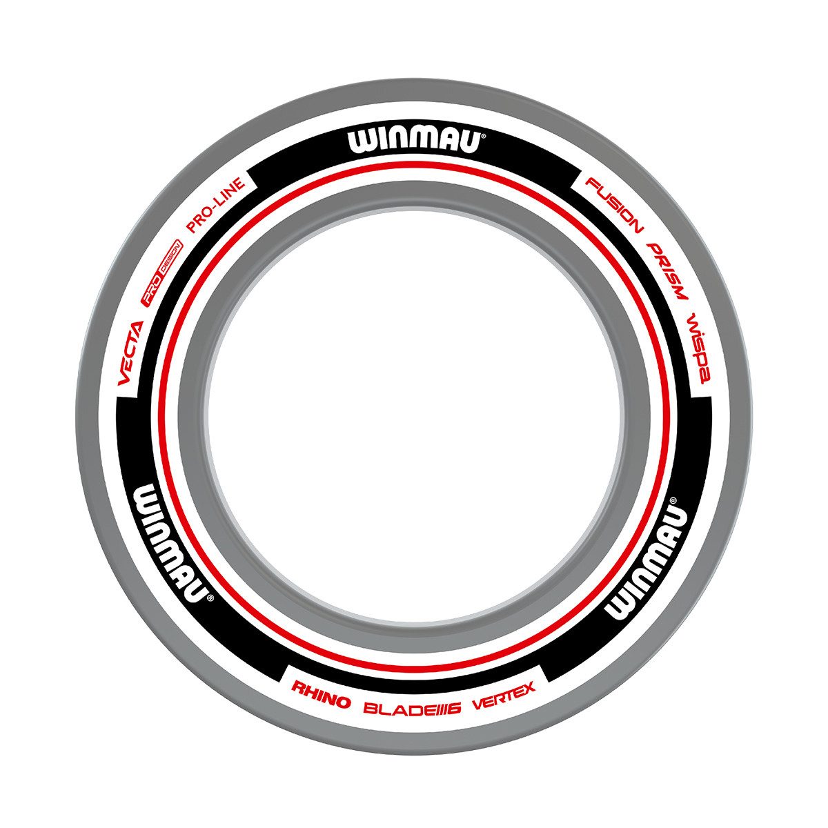 Dart-Wandschutz Surround Advance white/red 4453