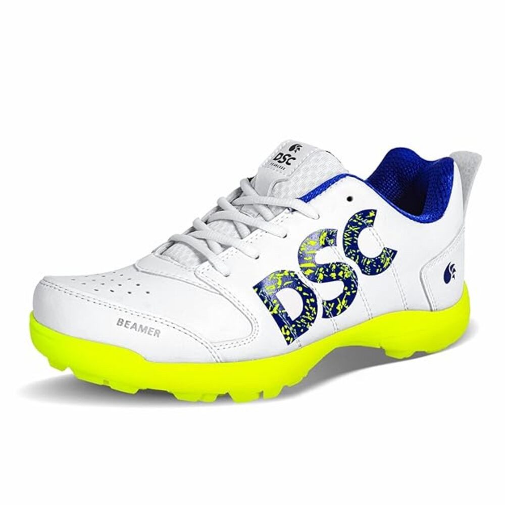 DSC Beamer Cricket-Schuhe, For Boys and Men Leichter Sportschuhe Sneaker (Verkaufspaket: 1 Paar Cricket-Schuhe, Gummi Spike Sport, Trainer Stiefel, Bowling Spikes Fitness) Leichtgewicht, durable, comfortable EVA