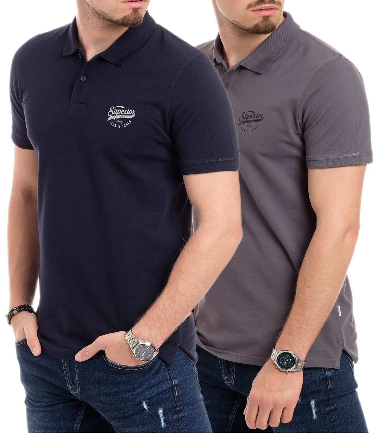 Jack & Jones Poloshirt (Set) Basic günstig online kaufen