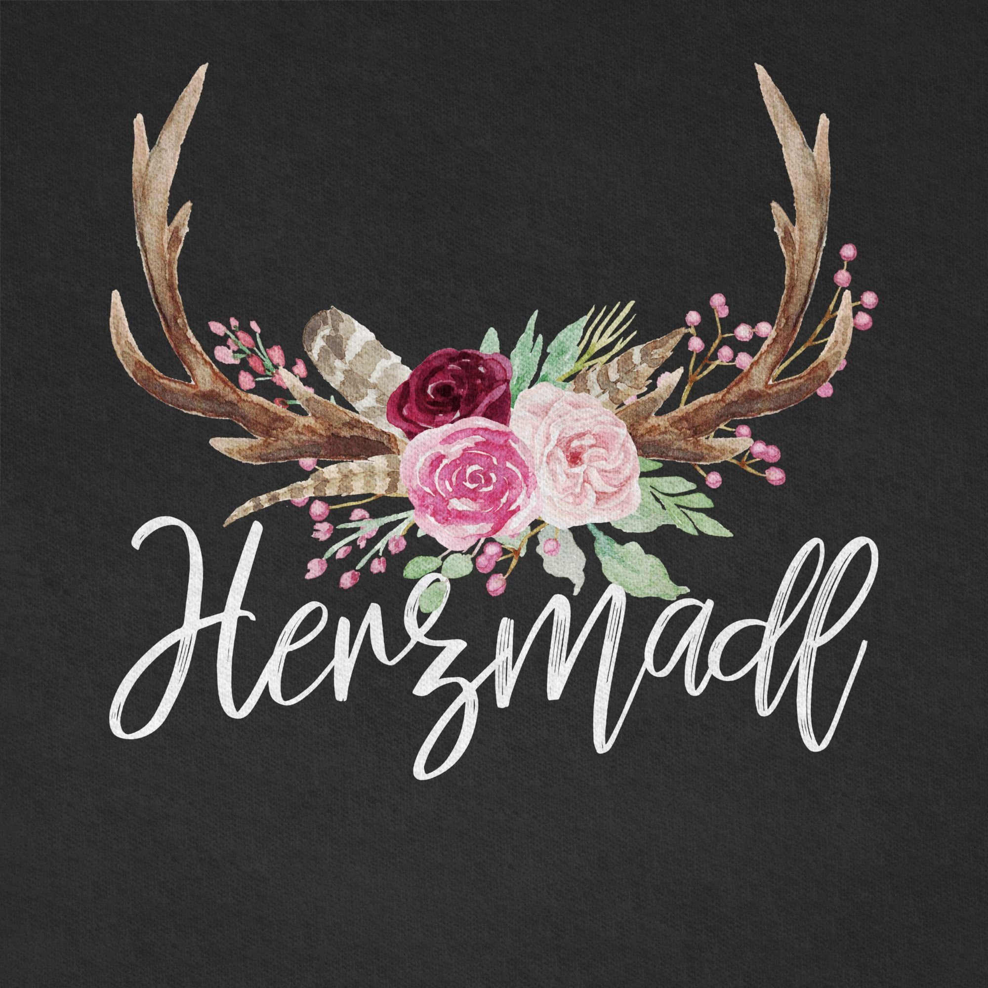 Shirtracer T-Shirt Herzmadl (1-tlg) Mode für Oktoberfest Kinder Outfit