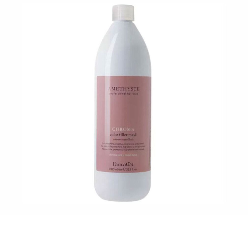 Farmavita Haarpflege-Set AMETHYSTE CHROMA Farbfüllermaske 1000 ml