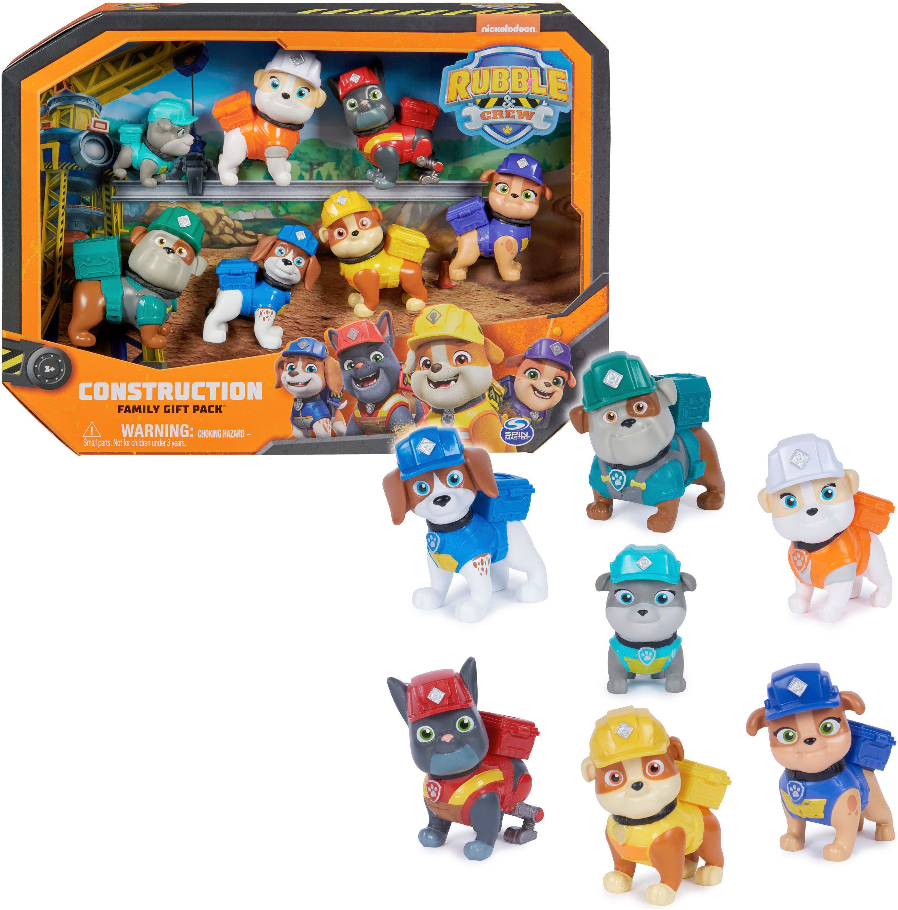 Spin Master Spielfigur Rubble & Crew - Figuren Geschenkset, (Set)