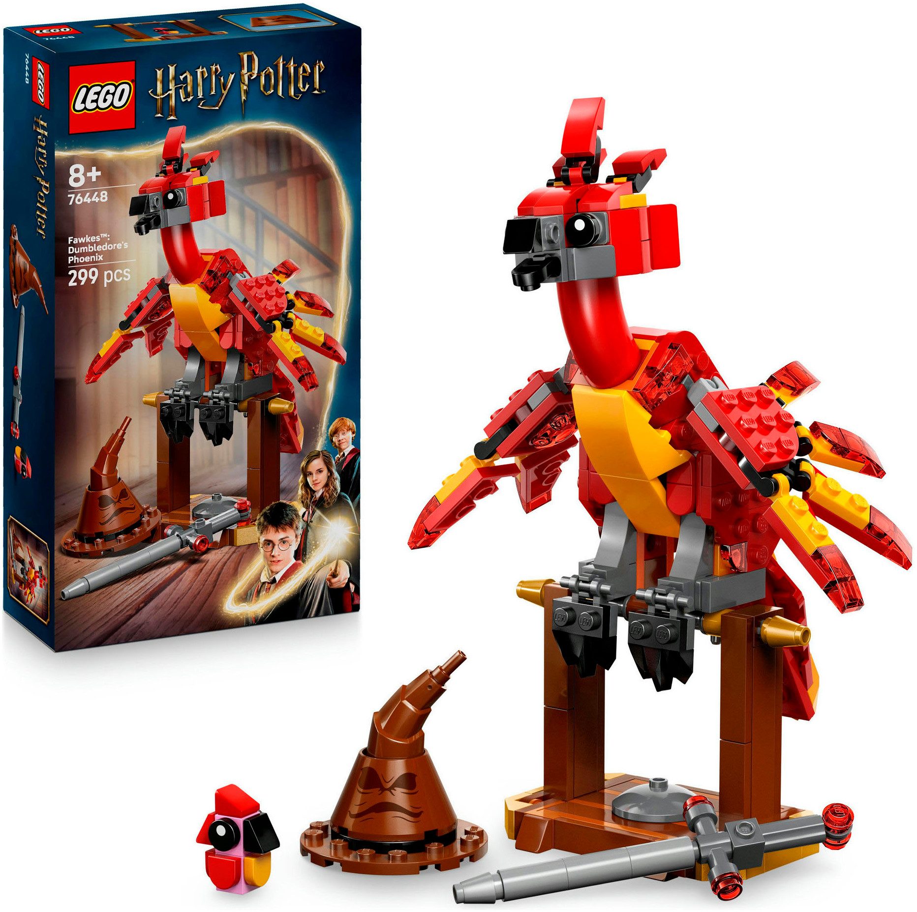 LEGO® Fawkes: Dumbledores Phönix (76448), LEGO Harry Potter™ Konstruktionss günstig online kaufen