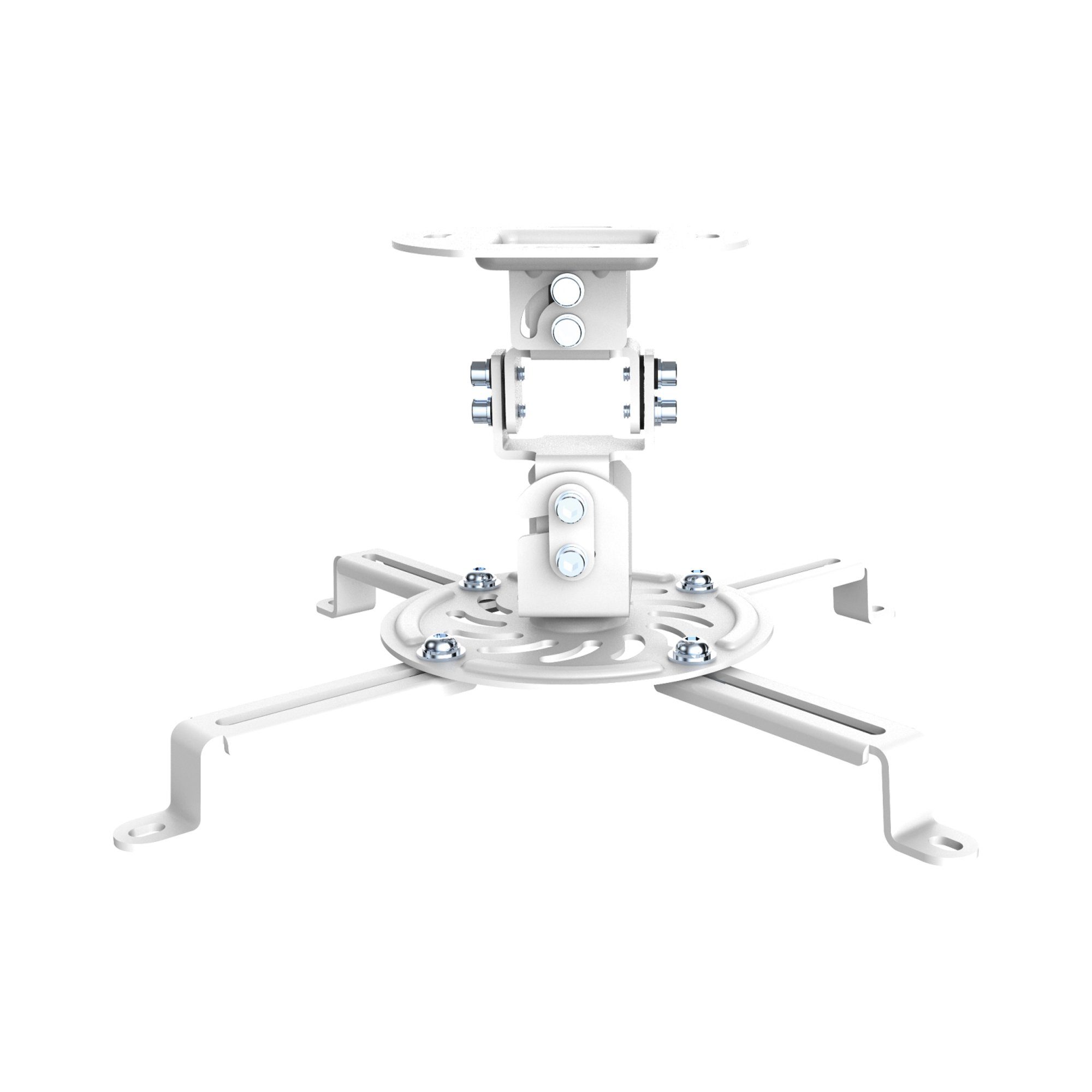 PureMounts Beamer-Deckenhalterung PureMounts PM-SPIDER-10W - Neigbare und schwenkbare Deckenhalterung