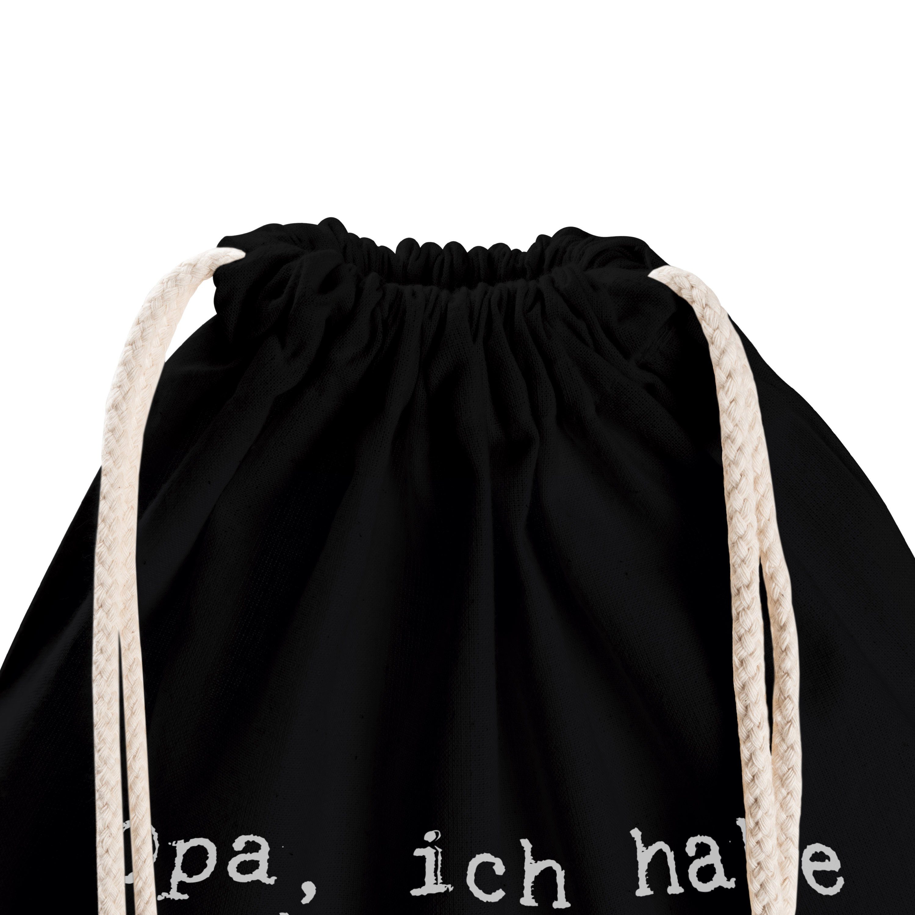 & - Mr. Geschenk, nachgemessen.... Spruch, Sporttasche Panda Opa, Schwarz (1-tlg) Dank habe Mrs. ich - Opa