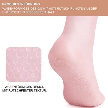 Daisred Funktionssocken 2 Paar Feuchtigkeitsspendende Socken Weiche Gel-Socken