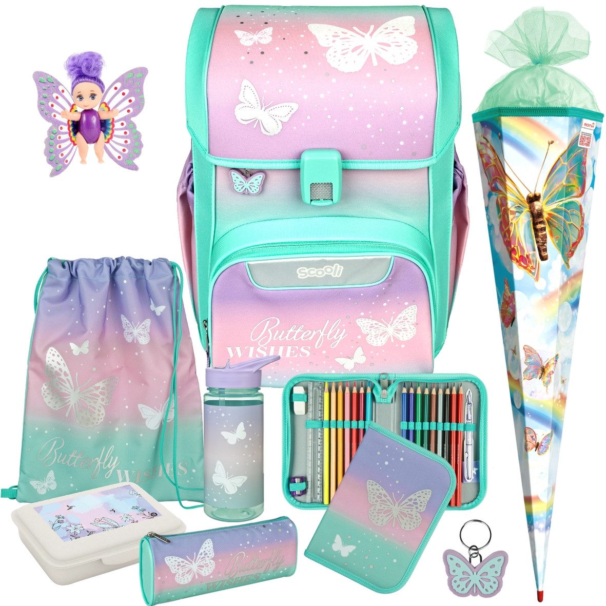 Scooli Schulranzen 1.Klasse Mädchen EasyStart in unterschiedlichen Sets