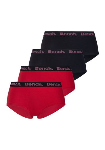 Bench. Panty (4 Stück) mit weichem Logo-Webbündchen
